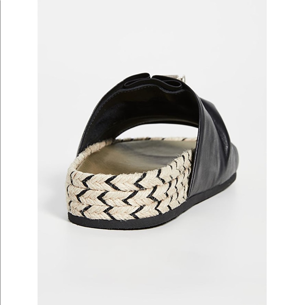 NWT Rag & Bone Eva Espadrilles Leather Slides 10 - Picture 4 of 16